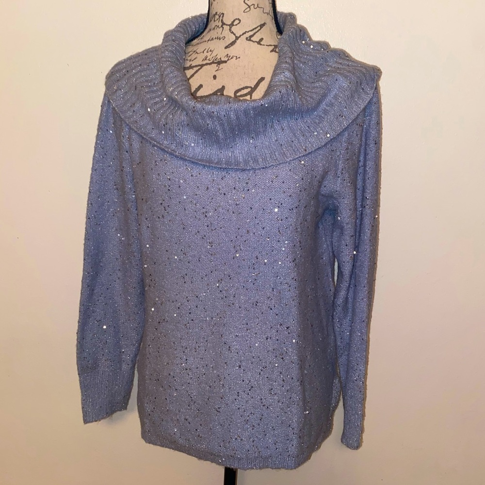 🩵🩶NWOT Ruby Rd. Stunning Sparkle Sweater🩶🩵